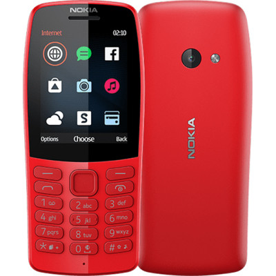 Nokia 210 Dual Sim Red (16OTRR01A01)