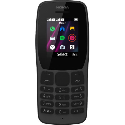 Nokia 110 Dual Sim 2019 Black (16NKLB01A07) Nokia 110 Dual Sim 2019 Black (16NKLB01A07)