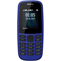 Nokia 105 Single Sim 2019 Blue (16KIGL01A13) Nokia 105 Single Sim 2019 Blue (16KIGL01A13)