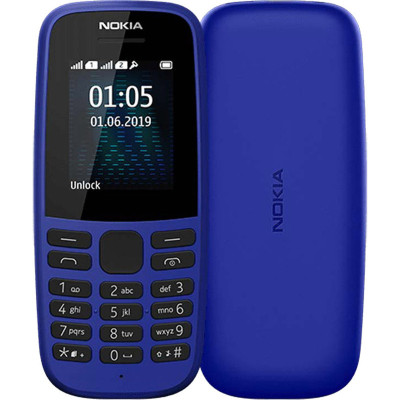 Nokia 105 Single Sim 2019 Blue (16KIGL01A13) Nokia 105 Single Sim 2019 Blue (16KIGL01A13)
