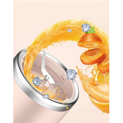 Беспроводной блендер Deerma Juice Blender (Pink) DEM-NU05 Беспроводной блендер Deerma Juice Blender (Pink) DEM-NU05