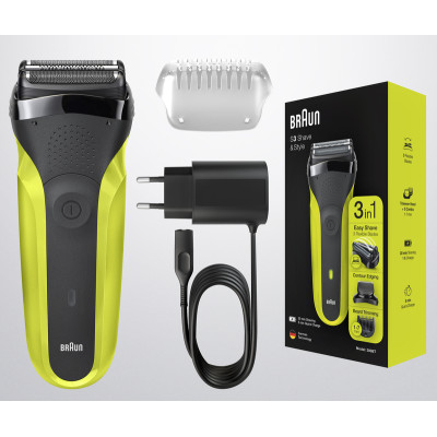 Электробритва Braun Series 3 300BT (Black/Green) 6587832