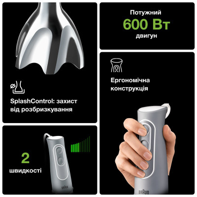 Блендер BRAUN MQ 535 Sauce Блендер BRAUN MQ 535 Sauce