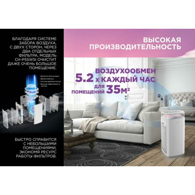 Очиститель воздуха Cooper&Hunter CH-P55W5I Tien-shan Очиститель воздуха Cooper&Hunter CH-P55W5I Tien-shan