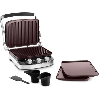 Электрогриль DeLonghi CGH 912 C Steel BK