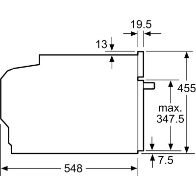 Компактный духовой шкаф электрический Bosch CDG634AS0