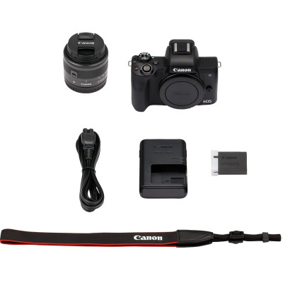 Фотоаппарат CANON EOS M50 + 15-45mm IS STM Black (2680C060) Фотоаппарат CANON EOS M50 + 15-45mm IS STM Black (2680C060)