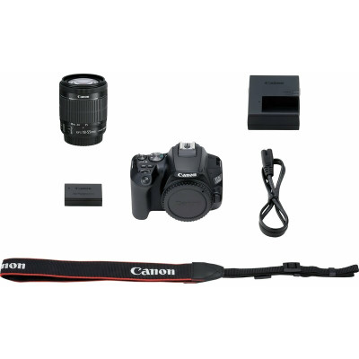 Фотоаппарат Canon EOS 250D 18-55 IS STM Black (3454C007) Фотоаппарат Canon EOS 250D 18-55 IS STM Black (3454C007)