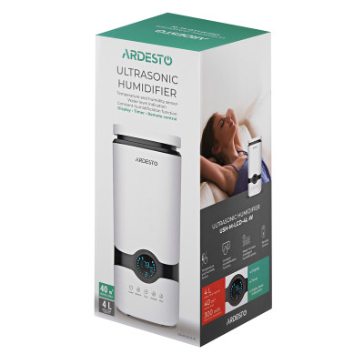 Увлажнитель воздуха Ardesto USH-M-LCD-4L-W