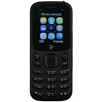 2E E180 Dual Sim Black (680576170033) 2E E180 Dual Sim Black (680576170033)