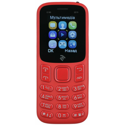 2E E180 Dual Sim Red (680576170057) 2E E180 Dual Sim Red (680576170057)