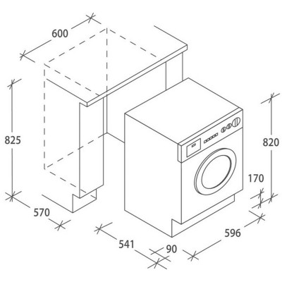 Стирально-сушильная машина Candy CBDO485TWME/1-S Стирально-сушильная машина Candy CBDO485TWME/1-S
