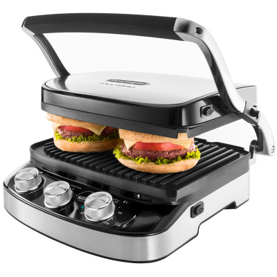 Электрогриль DeLonghi CGH 910 Steel BK Электрогриль DeLonghi CGH 910 Steel BK