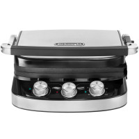 Электрогриль DeLonghi CGH 910 Steel BK Электрогриль DeLonghi CGH 910 Steel BK