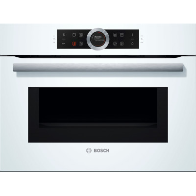 Компактный духовой шкаф электрический Bosch CMG633BW1 Компактный духовой шкаф электрический Bosch CMG633BW1