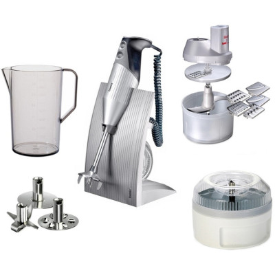 Блендер Bamix Superbox серебристый 105.072 Блендер Bamix Superbox серебристый 105.072