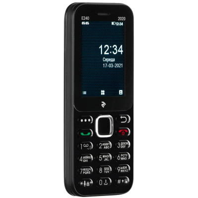 2E E240 Dual Sim 2020 Black (680576170026)