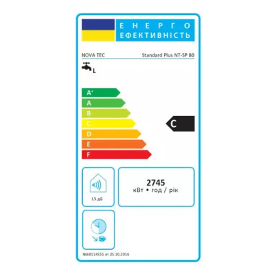 Водонагреватель NOVA TEC Standard SР 80