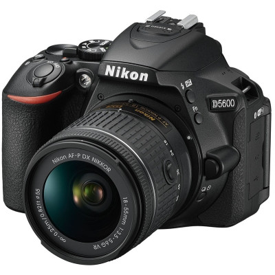 Фотоаппарат Nikon D5600 AF-P 18-55 VR (Black) (VBA500K001)
