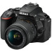 Фотоаппарат Nikon D5600 AF-P 18-55 VR (Black) (VBA500K001)