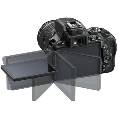 Фотоаппарат Nikon D5600 AF-P 18-55 VR (Black) (VBA500K001) Фотоаппарат Nikon D5600 AF-P 18-55 VR (Black) (VBA500K001)