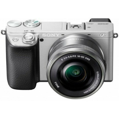 Фотоаппарат Sony Alpha a6400 + 16-50 (Silver) (ILCE6400LS.CEC) Фотоаппарат Sony Alpha a6400 + 16-50 (Silver) (ILCE6400LS.CEC)