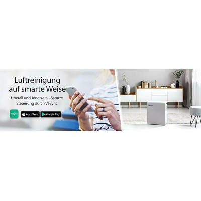 Очиститель воздуха Levoit Smart Air Purifier LV-PUR131S-RXW + Extra filter (White)