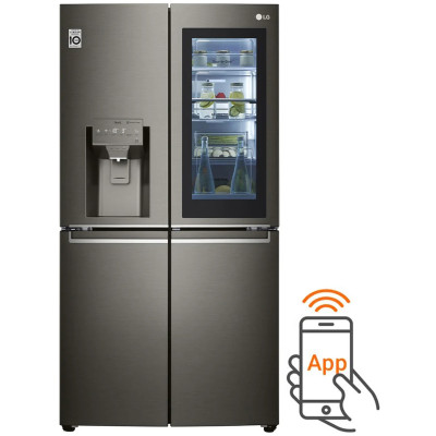 Side-by-side холодильник LG GR-X24FMKBL