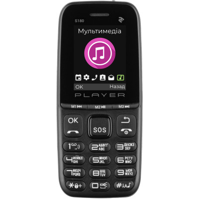 2E S180 Dual Sim 2021 Black (688130243377) 2E S180 Dual Sim 2021 Black (688130243377)