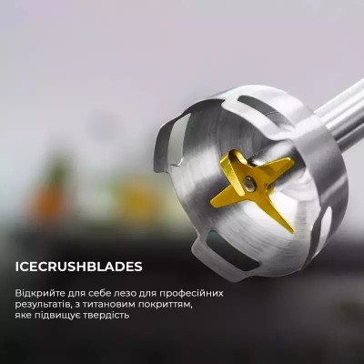 Блендер погружной CECOTEC Powerful Titanium 1000 Pro (CCTC-04063)