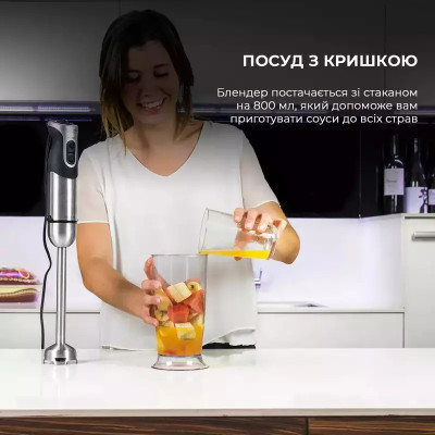 Блендер погружной CECOTEC Powerful Titanium 1000 Pro (CCTC-04063)