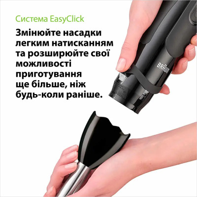 Блендер BRAUN MQ 5237 BK Блендер BRAUN MQ 5237 BK