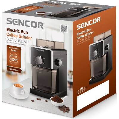 Кофемолка Sencor SCG 5050BK