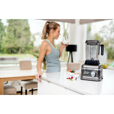 Блендер KitchenAid Power Plus 2.6 л (Серебряный медальон) 5KSB8270EMS Блендер KitchenAid Power Plus 2.6 л (Серебряный медальон) 5KSB8270EMS