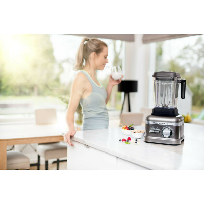 Блендер KitchenAid Power Plus 2.6 л (Серебряный медальон) 5KSB8270EMS Блендер KitchenAid Power Plus 2.6 л (Серебряный медальон) 5KSB8270EMS