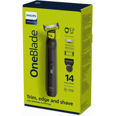Электростанок с триммером (2-в-1) Philips OneBlade QP6541/15