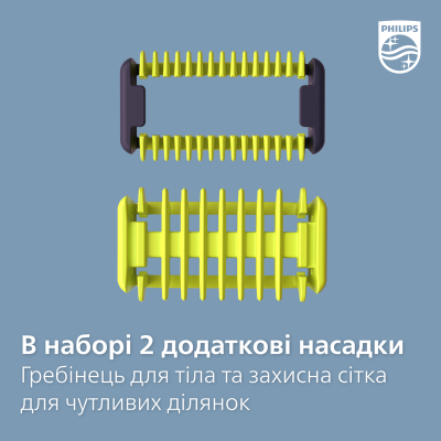 Электростанок с триммером (2-в-1) Philips OneBlade QP6541/15