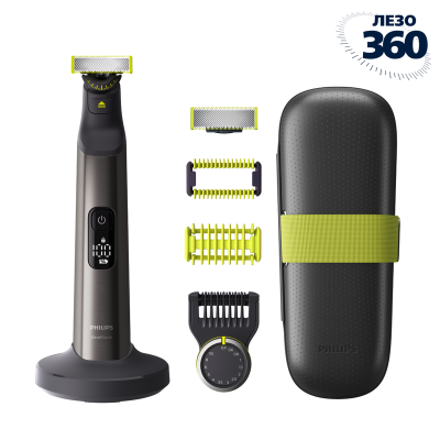 Электростанок с триммером (2-в-1) Philips OneBlade QP6651/61
