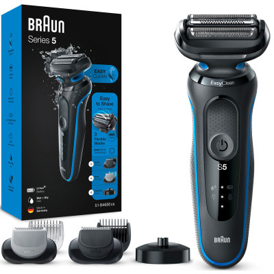 Электробритва BRAUN Series 5 51-B4650cs (Black/Blue) Электробритва BRAUN Series 5 51-B4650cs (Black/Blue)