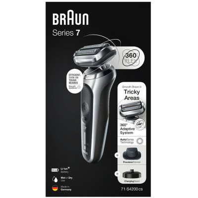 Электробритва BRAUN Series 7 71-S4200cs (Silver/Black)