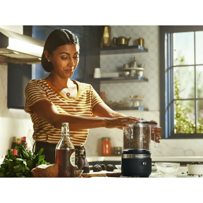 Кухонный миникомбайн KitchenAid 1,2 л (Матовый чёрный) 5KFCB519EBM