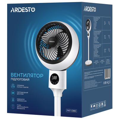 Вентилятор напольный Ardesto FNT-C880 Вентилятор напольный Ardesto FNT-C880
