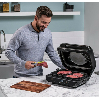 Гриль Ninja Foodi MAX Health MultiGrill & Air Fryer з Сooking probe AG551EU Гриль Ninja Foodi MAX Health MultiGrill & Air Fryer з Сooking probe AG551EU