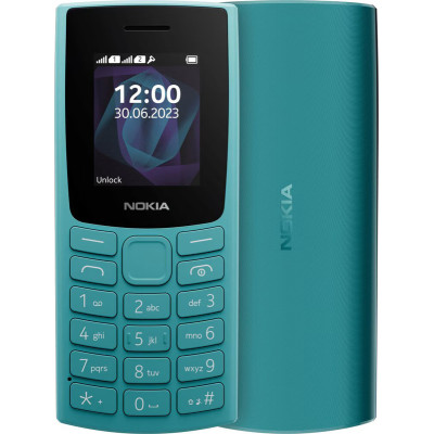 Nokia 105 Single Sim 2023 (Cyan)