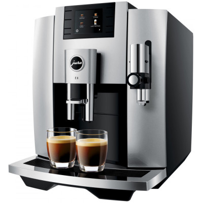 Кофемашина JURA E8 (Moonlight Silver) JURAEN8MS Кофемашина JURA E8 (Moonlight Silver) JURAEN8MS