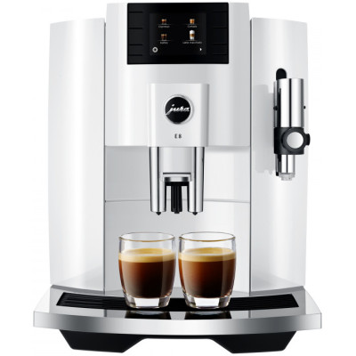 Кофемашина JURA E8 (Piano White) EB JURAEN8PW