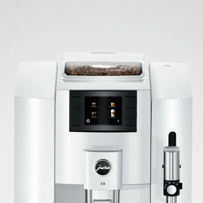 Кофемашина JURA E8 (Piano White) EB JURAEN8PW
