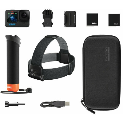 Камера GoPro HERO 12 Black + Enduro + Head Strap+ Handler Floating
