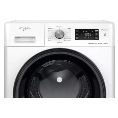 Стирально-сушильная машина Whirlpool FFWDB864349BVUA