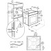 Духовой шкаф электрический ELECTROLUX EOF3H50BK